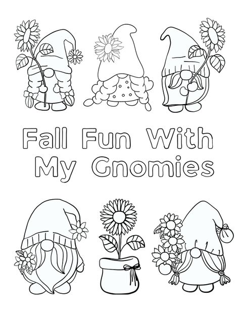 It’s easy to fall in love with fall! With cooler weather on its way, changing leaves and fun fall activities like bonfires, baking and more, our family loves this time of year. Gnomes love fall too and our next set of coloring pages celebrates the love of this fun season and these cute capped creatures. Print them for lots of coloring fun like gnome other! Print these fun and free fall gnome coloring pages for your family. Fall Color Nails, Gnome Coloring Pages, Scarecrow Crafts, Fall Gnomes, Fall Gnome, Fun Fall Activities, Spring Crafts For Kids, Changing Leaves, Fall Coloring Pages