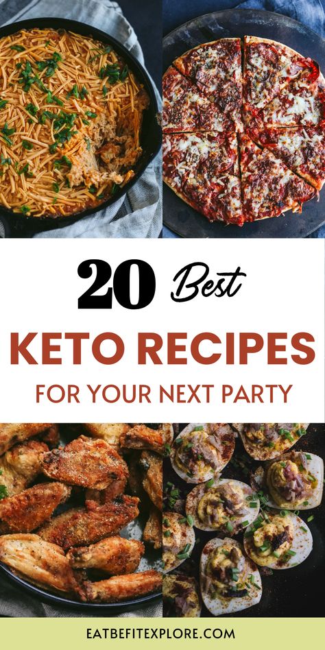 keto recipes for party, keto recipes for a party, keto recipes party food, keto party food, keto on holiday, keto holiday foods, keto holiday meals, keto friendly holiday meals Easy Keto Party Food, Keto Entertaining Recipes, Keto Party Food For A Crowd, Keto Birthday Dinner, Keto New Years Eve Food, Keto Game Day Food, Keto Appetizers Parties Easy, Keto Potluck Recipes, Strict Keto Recipes