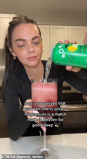 Gracie Norton, Magnesium Powder, Tart Cherry Juice, Sleepy Girl, Magnesium Glycinate, First Person Writing, Feeling Sleepy, Polycystic Ovaries, Cherry Juice