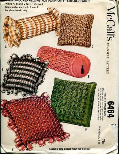 Honeycomb Smocking, 1960s Home Decor, Patron Vintage, Smocking Patterns, Motif Vintage, Couture Vintage, Mccalls Patterns, Vintage Crafts, Craft Patterns