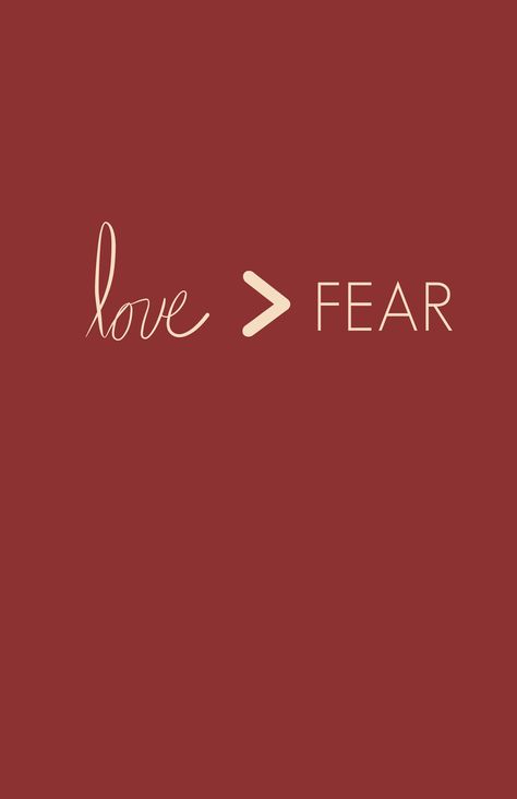 Let Your Love Be Greater Than Your Fear, Fear Love Tattoo, Love Fear Tattoo, Love Over Fear Tattoo, Love Over Fear, Fear Tattoo, Oprah Winfrey Show, Fear Quotes, Fear Of Love