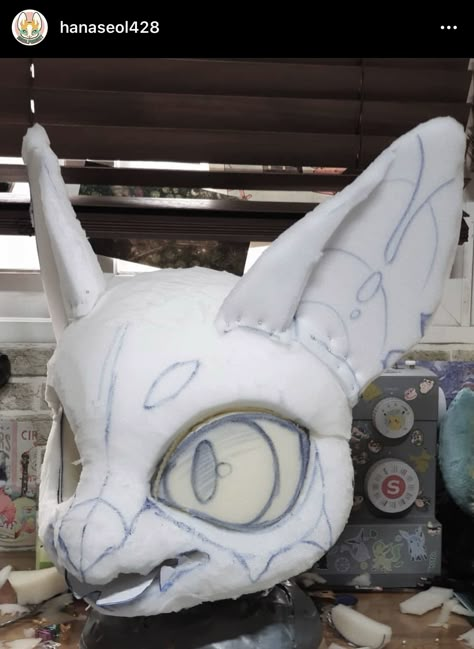 Fursuit Making, Fursuit Tutorial, Head Base, Fursuit Ideas, Cool Fursuits, Fursuit Head, Fur Suit, Afrique Art, Cosplay Tutorial