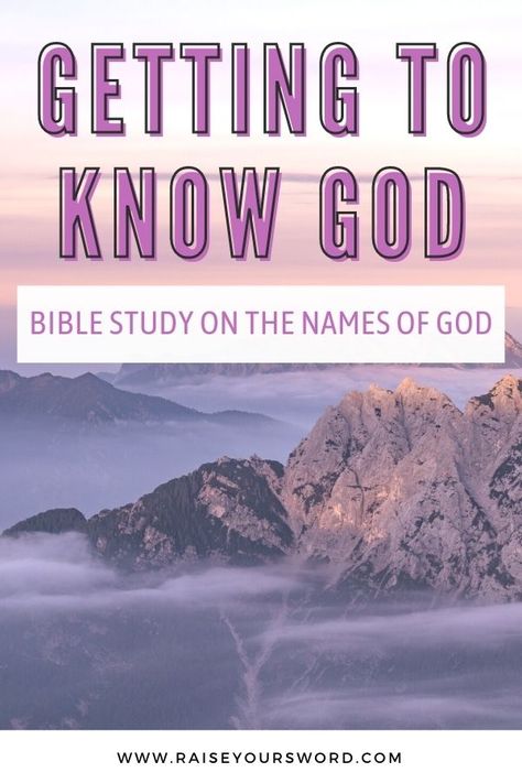 Names Of God Bible Study, Names Of God Wallpaper, Spiritual Improvement, Getting To Know God, Hannah Bible, God Bible Study, The Names Of God, Studying The Bible, Prayer Of Praise