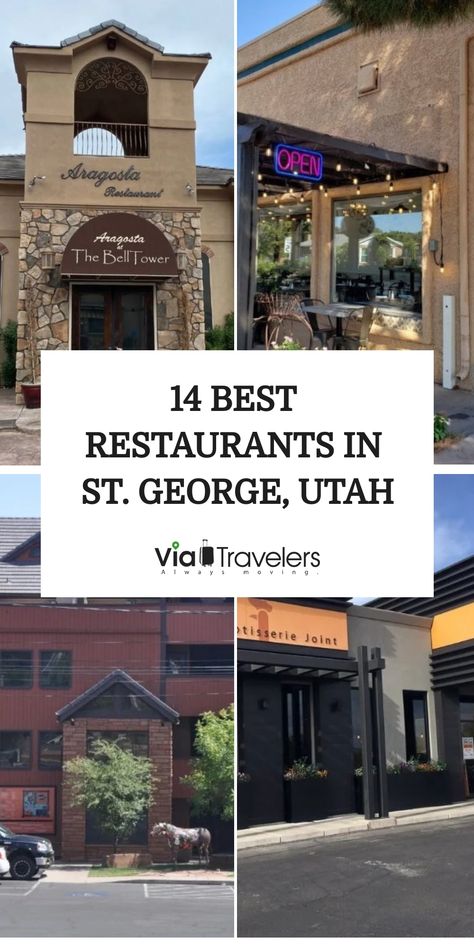 Are you looking for the best food places to check out in St. George? Here are the best restaurants in St George, Utah, that you should not miss. Best Places To Eat In St George Utah, St George Utah Restaurants, Things To Do In St George Utah, At George Utah, Utah Travel Winter, Utah Restaurants, Jamaica Island, Utah Food, Utah Trip