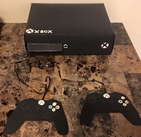 Xbox One Valentine Card Box Holder Xbox Controller Valentine Box Ideas, Xbox Valentines Day Boxes, Call Of Duty Valentines Day Boxes, Army Valentine Box Ideas, Playstation Valentines Boxes, Gamer Valentine Box Ideas, Valintine Boxs Boys, Fortnite Valentine Box Ideas, Xbox Valentine Box Ideas