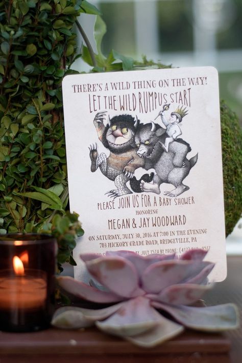 Where The Wild Things Are Shower Theme, Where The Wild Things Are Baby Shower Theme, Where The Wild Things Are Baby Shower Ideas, Where The Wild Things Are Baby Shower Decorations, Baby Shower Themes Where The Wild Things Are, Where The Wild Things Are Centerpieces Table Settings, Where The Wild Things Are, Where The Wild Things Are Table Decor, Where The Wild Things Are Favors