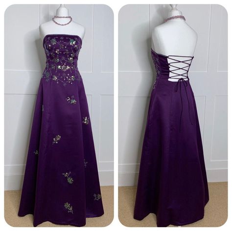 Aesthetic prom dress vintage