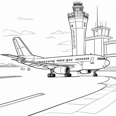 Airplane Art, Coloring Page, Coloring Pages, Quick Saves, Color, Art, Colouring Pages