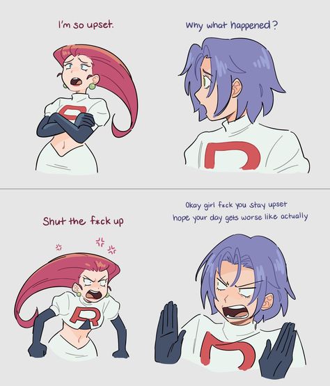 James doesn't know that they're retiring from the anime yet | Pokémon | Know Your Meme Jessie X James, Team Rocket Pose, Funny Pokemon, Pokemon Stuff, James Pokemon Fanart, James Team Rocket, Jessie And James, Pokemon Crafts, Funny Pokemon Pictures Humor