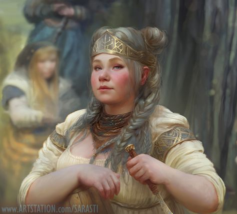 ArtStation - Ingish Laborroses, Dwarven Stonecrafter, Lily Abdullina The Dwarves, Fantasy Portraits, Dungeons And Dragons Characters, Fantasy Inspiration, Medieval Fantasy, She Likes, Dnd Characters, Character Portraits, Fantasy Character Design