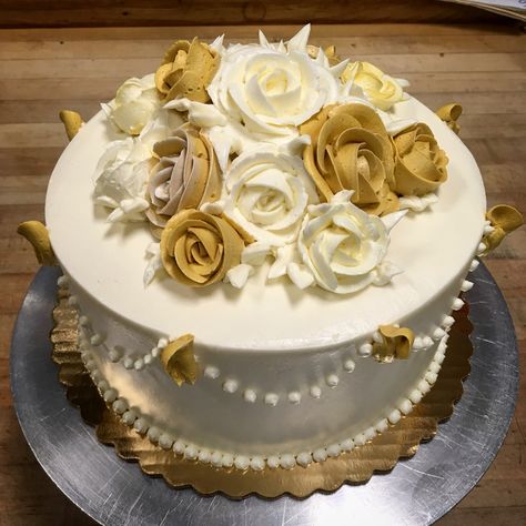 50th Anniversary Cakes Gold, 50th Wedding Anniversary Cakes Gold, Golden Anniversary Cake, 50th Wedding Anniversary Cakes, Bolo Vintage, 50th Anniversary Cakes, Wedding Anniversary Cakes, Beauty Cakes, 60 Wedding Anniversary