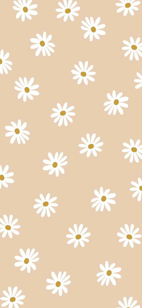 Beige Phone Wallpaper, Cuptakes Wallpapers, Daisy Background, Blue Butterfly Wallpaper, Phone Wallpaper Boho, Daisy Wallpaper, Wallpaper Iphone Summer, Cute Fall Wallpaper, Whatsapp Wallpaper