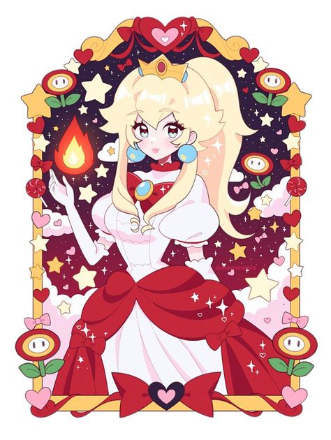 Super Princess Peach, Super Mario Princess, Super Princess, Super Mario Nintendo, Mario Fan Art, Nintendo Princess, Nintendo Fan Art, Peach Art, Princesa Peach