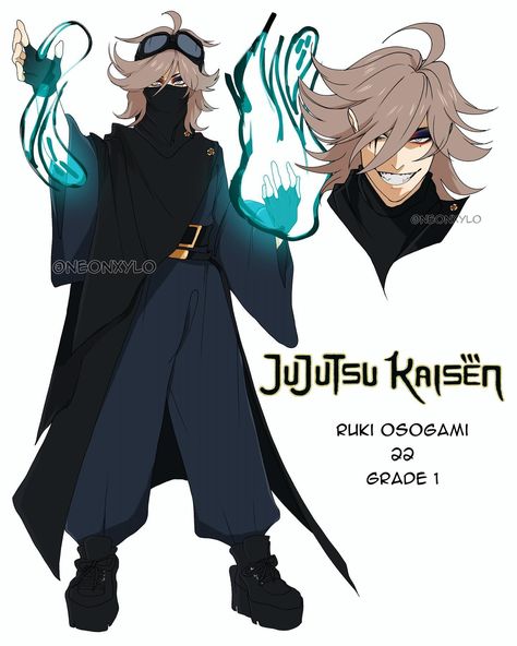 ☆ || Ruki Osogami - - - Age: 22 Gender: Male Pronouns: He/Him or They/Them Height: 5’8 Eye color: Grey Blue Hair Color: Strawberry Blond - - - His cursed technique is taught by ghosts/spirits which have helped them turn his fear into cursed energy and manipulates the same energy they use (telekinesis). Ruki can make objects levitate and move with an eerie, ghostly presence. Objects often appear to move on their own, accompanied by faint ghostly whispers and chilling cold spots. He can teleki... Hair Color Character Design, Blue Haired Oc Male, Ghost Character Design Male, Jujutsu Kaisen Male Oc, Grey Blue Hair Color, Blue Hair Oc Male, Cursed Spirit Oc, Grey Blue Hair, Hair Color Strawberry