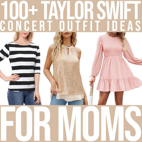 Taylor Swift Concert Movie Outfit, Blue Taylor Swift Outfits, Taylor Swift Outfit Ideas For Moms, Pregnant Taylor Swift Concert Outfit, Mother Daughter Taylor Swift Outfits, Taylor Swift Eras Tour Outfits Ideas For Moms, Mom And Daughter Taylor Swift Outfits, Taylor Swift Mom Outfit, Outfit Ideas Taylor Swift Concert