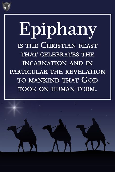 Epiphany is the Christian feast that celebrates the Incarnation and in particular the revelation to mankind that God took on human form. Epiphany Meaning, Epiphany Quotes, Angels Bible, Catholic Gentleman, Faith Is The Substance, Saint Quotes Catholic, Faith Formation, Gods Glory, Saint Quotes