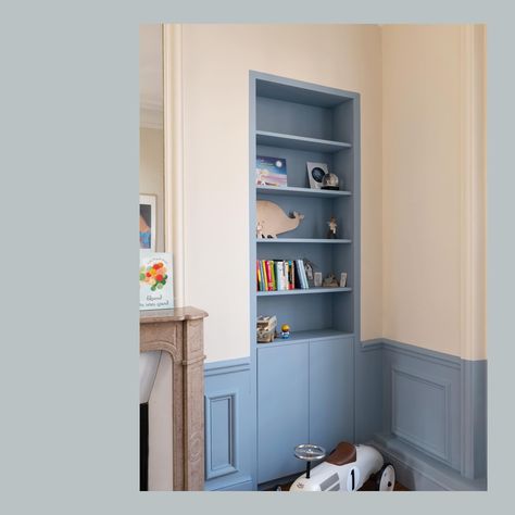 Blue Bookcase, Cornflower Blue, Bookcase, New Homes, Blue