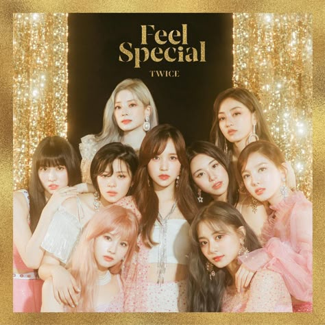 Twice ‘Feel Special’ Album Cover Twice Photoshoot, Twice Album, Pop Albums, Group Photos, Feel Special, Feeling Special, Extended Play, Music Playlist, What Is Love