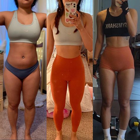 Here you can see a progress photo showing a weight cut from 147 pounds to 110 pounds. That's an impressive loss of 37 pounds. 130 Lbs Women Pictures, Eat More Protein, 110 Pounds, 120 Pounds, More Protein, Starchy Foods, 110 Lbs, Progress Pictures, Fitness Club