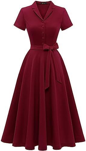 Womens Casual Dresses, Smart Casual Women Outfits, Vintage Dresses Online, Vintage Tea Dress, Girls Dress Outfits, Beautiful Casual Dresses, Gowns Dresses Elegant, Office Dresses For Women, Dress Work