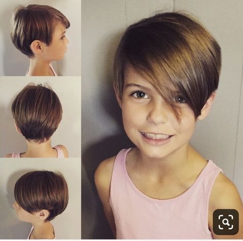 Girls Pixie Cut, Girls Pixie Haircut, Kids Short Haircuts, Short Hair For Kids, Trendy We Fryzurach, Cortes De Cabello, Girls Short Haircuts, Girl Haircut, Kids Hair Cuts