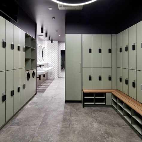 Lockers by Lockin Australia | End-Of-Trip | Office Lockers | Gym Lockers | Lockin Lockers Room Design, Locker Room Interior Design, Lockers Interior Design, Small Gym Locker Room Design, Staff Lockers Ideas, Fancy Locker Room, Gym Locker Room Aesthetic, Small Locker Room Design, Office Locker Room