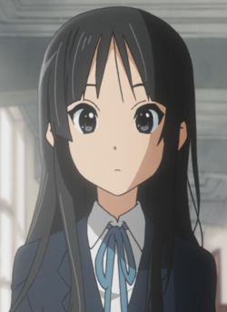 Mio Akiyama, K On, Anime Character, Black Hair, Anime, Hair, Black