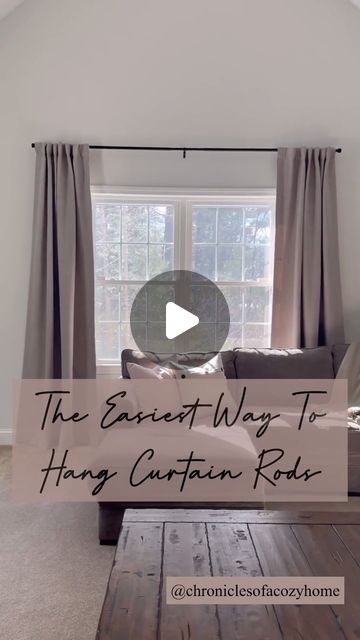 8 likes, 2 comments - chroniclesofacozyhome on February 18, 2024: "Here’s the easiest way to hang curtain rods! No more frustration wondering if you’ve got it r..." Easiest Way To Hang Curtain Rods, Hang Curtain Rods, Combination Square, Hanging Curtain Rods, Fun Diy Projects, Curtain Rod Hardware, Simple Template, Pro Tools, Hanging Curtains