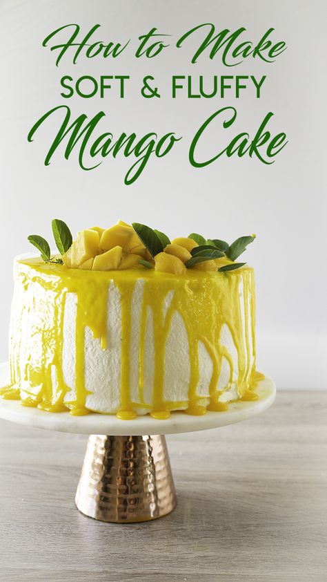 Ampalaya With Egg, Mango Cakes, Mango Cake Recipe, Mango Desserts, Citrus Cake, Mango Dessert Recipes, Filipino Dessert, Chocolate Melting Wafers, Mango Dessert