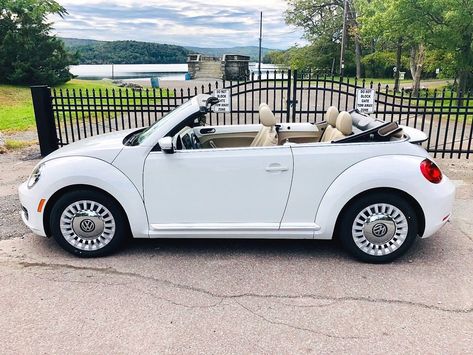 2013 Volkswagen Beetle New 2.5L Convertible for sale Volkswagen Beetle 2020, Soft Top Cars, White Volkswagen Beetle Convertible, White Convertible Car Aesthetic, White Beetle Convertible, White Volkswagen Beetle Aesthetic, Cute Convertible Car, Volkswagen Beetle Aesthetic Interior, Convertable Cars Aesthetic