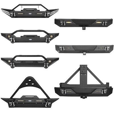 ad eBay - Front Bumper or Rear Back Bumper w/D-ring & Light Fit 1997-2006 Jeep Wrangler TJ - Buy Now, click the link (eBay) Truck Bumpers, 2006 Jeep Wrangler, Wrangler Tj, Jeep Wrangler Tj, Light Fittings, Jeep Wrangler, Truck Parts, Jeep, Car Detailing