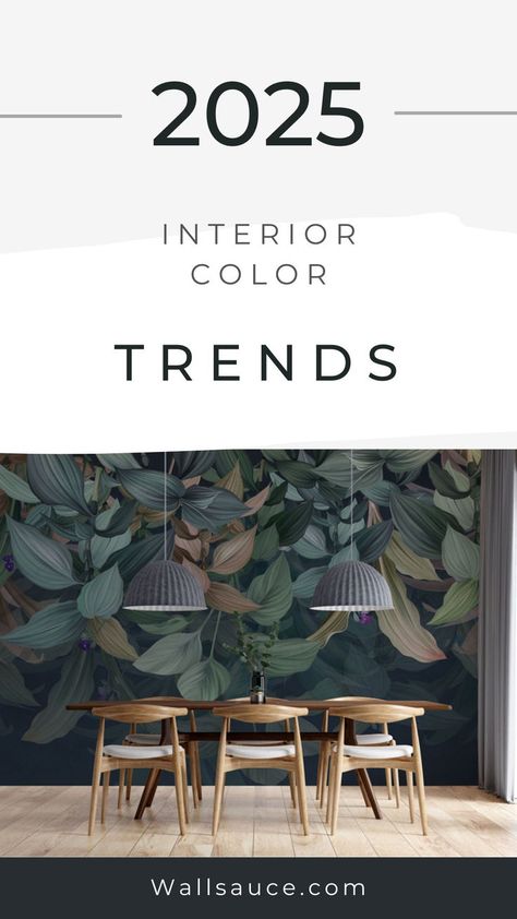 Ready to learn which colors will be on-trend in 2025? 👀 Colour Theme For House, Colour 2025 Trends, Latest Interior Design Trends 2024, Interior Colour Trends 2024, 2025 Trends Interiors, Colour Trends 2025/2026, Design Trends 2024-2025, 2025 Wall Color Trends, 2025 Interior Trends