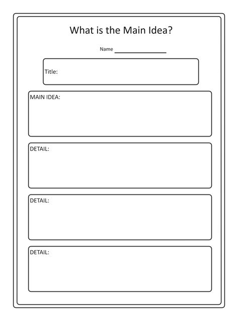 Creative Graphic Organizer Template, Creative Graphic Organizer, Main Idea Graphic Organizer Free, Fiction Graphic Organizer, Main Idea And Details Graphic Organizer, Free Printable World Map, Main Idea Graphic Organizer, Silent Auction Bid Sheets, Free Graphic Organizers