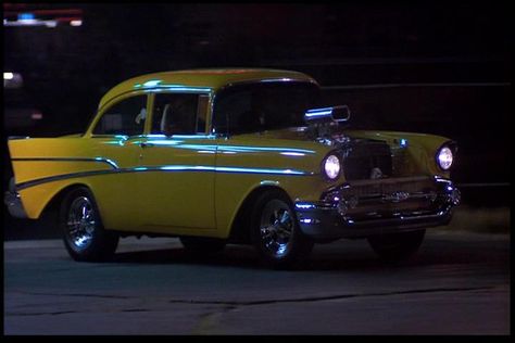 57 from  Hollywood Knights movie. Hollywood Knights, Famous Movie Cars, 1957 Chevy Bel Air, Movie Cars, Tv Cars, 57 Chevy, Chevy Muscle Cars, 55 Chevy, Custom Muscle Cars