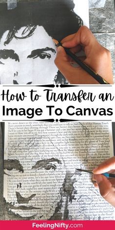 How To Paint Canvas To Look Like Wood, How To Make Word Art, Picture Transfer To Canvas, Art From Photos, Transferring Pictures To Canvas, Transfer Picture To Fabric, Images To Paint On Canvas, Transfer Paper To Canvas, Photo Transfer To Canvas Diy