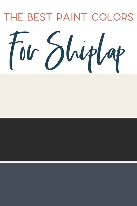 Shiplap Bedroom Colors, Shiplap Wall Colours, Shiplap Accent Wall Painted, Bathroom Paint Colors With Shiplap, Charcoal Shiplap Wall Bedroom, Sherwin Williams Shiplap Paint Colors, What Color To Paint Shiplap Walls, Black Shiplap Wall Nursery, Best Colors For Shiplap Walls