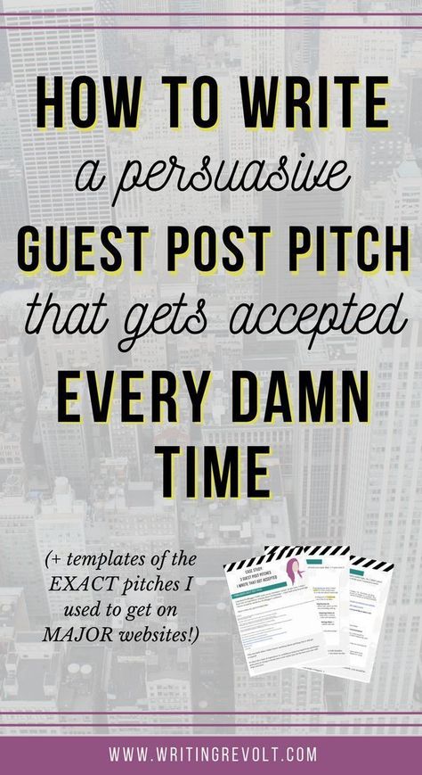 To write a guest blog post, you NEED to create a badass pitch. This post shows you EXACTLY how + pitch templates that landed me on MAJOR sites. Check it out! :) Make Money Writing, Freelance Writing Jobs, Guest Blogging, Writing Jobs, Work Inspiration, Freelance Writing, Guest Posting, Blog Marketing, Guest Post