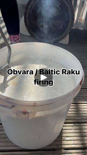 15K views · 640 reactions | Insight into Obvara (Baltic Raku) firing today at LaimaCeramics studio, during the 4-week apprenticeship course! The pieces are fired to 900 C in gas kiln, then dunked into a fermented pancake mix (flour, water; sugar, yeast - that has been brewing for 3 days). This time the gorgeous fern patterns were happening again, other times the marking is a bit different.   Link in bio in learning and being opportunities at my studio this summer- we still have a few residency spots available! 🤓 welcome! 🤗   #potteryvideos #stoneware #balticraku #obvara | Laima Ceramics | laimaceramics · Original audio Raku Firing, Fern Pattern, Pottery Videos, Pancake Mix, Clay Projects, Yeast, The 4, Kiln, Stoneware