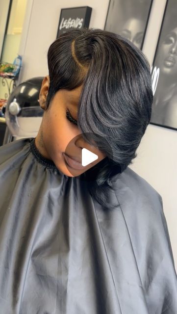 KooKie 🔱est on Instagram: "Don’t Be Afraid To CUT‼️🗣️😮‍💨🔥..Have You Purchased VOL. 1 OF MY VIRTUAL PIXIE CUT CLASS? LINKS IN MY BIO‼️‼️🗣️🗣️🗣️🗣️🗣️  ‼️‼️CLICK THE  LINK IN MY BIO TO PURCHASE ALL YOUR @boldholdlaceamerica  LACE PRODUCTS ‼️‼️‼️  #instagood #instareels #foryou #explorepage #Hair #Makeup #Lashes #Silkmane #tiktok #trending #officialhandzk #love #Fall #foryoupage #reels #frontalinstall #makeup #Boldholdlacetape #Messybob #Bob #layers #color #SouthCarolina" Quickweave Pixie Cut, Pixie Cut Sew In, Cute 27 Piece Hairstyles Quick Weave, Short Body Wave Quick Weave, Pixie Cut Weave, Peekaboo Short Hair, Quick Weave Pixie Cut Black Women, Pixie Haircut For Black Women Weave, Body Wave Bob Weave Sew Ins