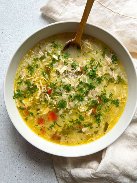 The Best Chicken Soup Ever - The Modern Nonna Chicken Soup Quick, Grandmas Chicken Soup, Modern Nona Recipes, The Modern Nonna Recipes, Cooking With Nonna Recipes, Sick Soup, Fodmap Soup, Nonna Recipes, The Best Chicken Soup