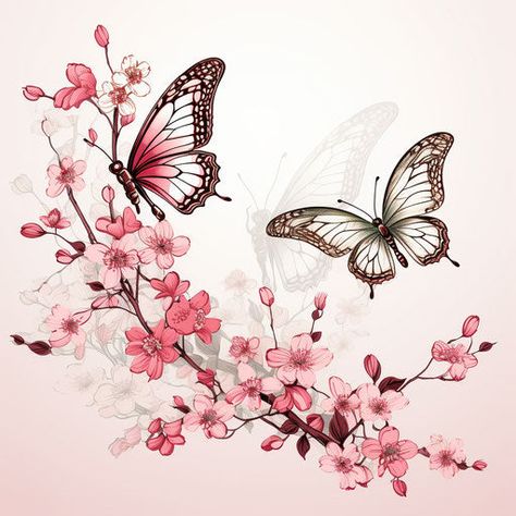 Cherry Blossom Tattoo Design Pack Tattoo Ideas Female Cherry Blossoms, Japanese Cherry Blossom Tree Tattoo, Cherry Blossom Vine Tattoo, Cherry Blossom Shoulder Tattoo, Cherry Blossom Tattoos, Cherry Blossom Tattoo Design, Japanese Cherry Blossom Tattoo, Cherry Blossom Tattoo Shoulder, Cherry Blossom Tree Tattoo