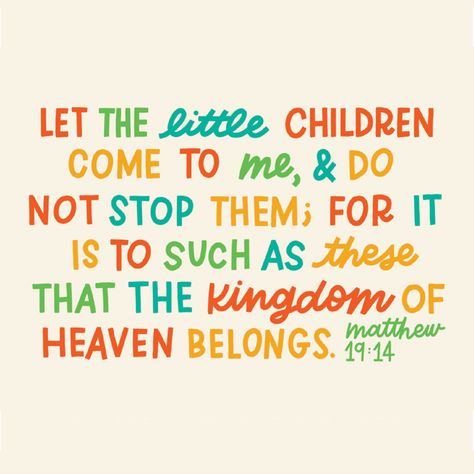 Let the little children come to me, and do not stop them; for it is to such as these that the kingdom of heaven belongs. - Matthew 19:14 #CatholicMom #CatholicFamily #CatholicParenting #FaithFilledMotherhood #CatholicMoms #CatholicKids #CatholicLife #CatholicFaith #MomLife #CatholicChildren #CatholicMommy #ChristianMotherhood #CatholicMoments #MotherhoodJourney #FaithAndFamily #PrayingMom #CatholicLove #BlessedMotherhood #SacredFamily #CatholicValues #ChristianParenting #MomOfFaith #Catholi... Matthew 19:14, Let The Children Come To Me, Let The Little Children Come To Me, The Kingdom Of Heaven, Catholic Beliefs, Christian Motherhood, Catholic Family, Motherhood Journey, Come To Me