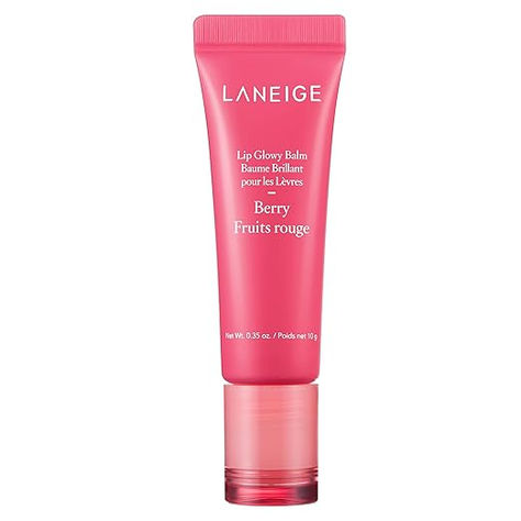 LANEIGE Lip Glowy Balm: Hydrate, Glossy, Lightweight, Moisturize & Tint with Shea Butter Laneige Gummy Bear Lip Balm, Laneige Lip Glowy Balm Berry, Laneige Watermelon, Laneige Berry, Summer Fridays Lip Butter Balm Cherry, Pink Summer Fridays Lip Balm, Laneige Lip Glowy Balm, Butter Packaging, Lip Glowy Balm