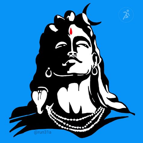 Adiyogi shiva Adhi Yogi Drawing, Adi Yogi Shiva, Adhi Yogi, Shiva Rangoli, Adi Yogi, Adiyogi Shiva, Drawing Tutorial Face, Dragon Ball Art Goku, Mobile Photo Editing