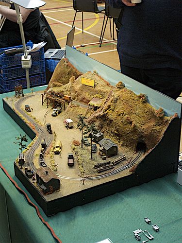 ? | by invercloy Farm Toy Display, N Scale Train Layout, Miniature Train, Model Train Table, N Scale Model Trains, Ho Model Trains, Model Railway Track Plans, Hobby Trains, Train Table