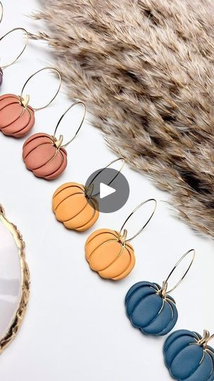 6.5K views · 5.1K reactions | I’ve never made such a large batch of clay earrings before this gold stem pumpkin hoop earring and it’s because of YOU! You all love this earring so much it’s made my dreams come true and I’ve had to do a new batch, and after this weekend I think I’m going to have to make another! 🤭 THANK YOU for loving this earring, thank you for loving what came out of a mistake (I have another reel that explains the ink in the crevices came about by a happy mistake).
#clayearrings #lightweightearrings #pumpkinearrings #pumpkinlove #pumpkin | @doxievibe | Handmade Clay Earrings… with my dog nearby | Campsite Dream · September Polymer Clay Pumpkin Earrings, Circuit Hacks, My Dreams Come True, Handmade Clay Earrings, Pumpkin Earrings, Clay Earring, My Dream Came True, Pumpkin Crafts, Frozen Drinks