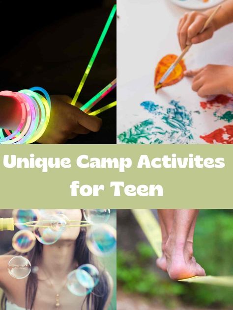 Camp Counselor Ideas Activities, Teen Camping Activities, Youth Camp Activities, Christian Camp Ideas, Beach Activities For Teens, Camping Activities For Teens, Summer Camp Activities For Teens, Camp Activities For Teens, Girl Scout Camping Activities