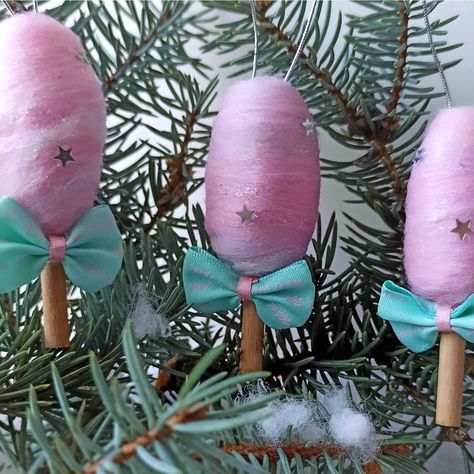 Only 1 set in stock 12 pcs Set Cotton Candy Christmas Ornaments with Natural Wooden Stick 🛒Shop here: myfeltingdreamsart.etsy.com/listing/1813246381 #handmade #christmasdecoration #ornaments #christmastree #cottoncandy #candyfloss #fairyfloss #christmas2024 #christmasornaments #etsy #etsyshop #gift #candy #candychristmas Cotton Candy Christmas, Candy Christmas Ornaments, Fairy Floss, Candy Christmas, Ornaments Diy, Only 1, Christmas Candy, Cotton Candy, Pom Pom