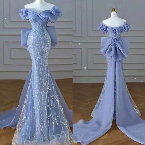 Prom Dresses With Bow, Themed Prom Dresses, Dresses With Bow, Ocean Theme Birthday, Theme Board, Blue Prom Dresses, Spring Formal, Dress Pin, Ocean Theme