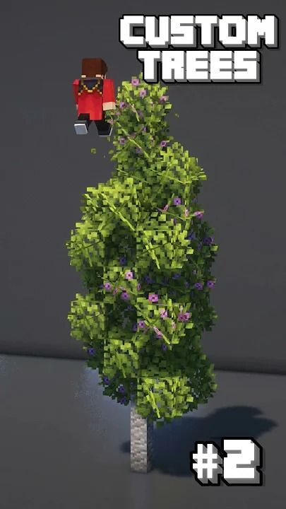 How to Build Custom Tree's 🌳 in Minecraft 1.20 #shorts Minecraft Shrubbery, Minecraft Custom Tree Tutorial, Custom Oak Tree Minecraft, Fantasy Tree Minecraft, Minecraft Small Custom Tree, Minecraft Bushes, Birch Tree Minecraft, Custom Spruce Tree Minecraft, Tree Minecraft Ideas